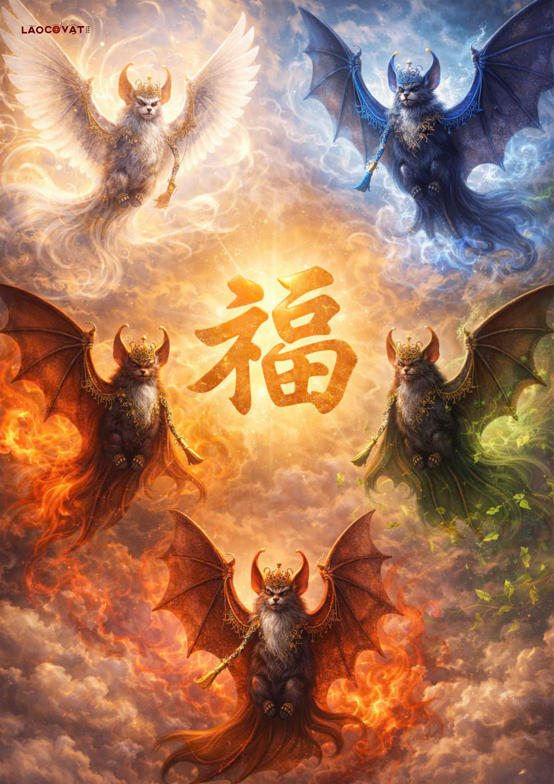 Con dơi lại là biểu tượng của Phúc?