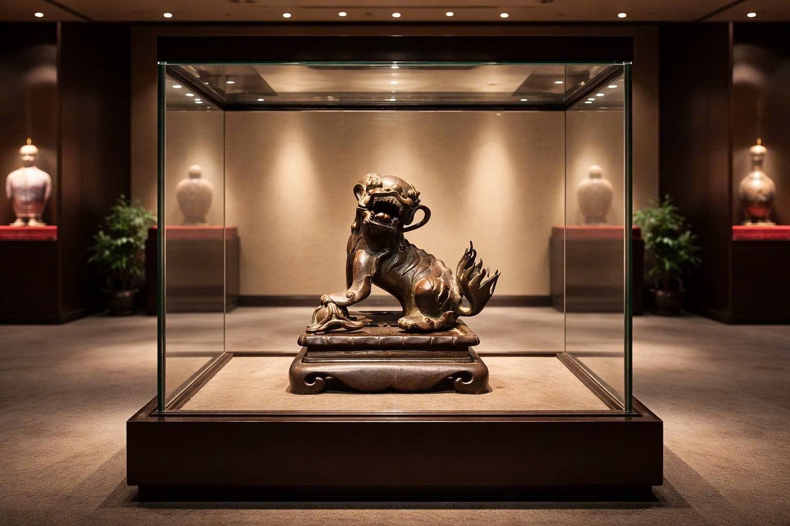 Nghê đứng trên đỉnh đồng