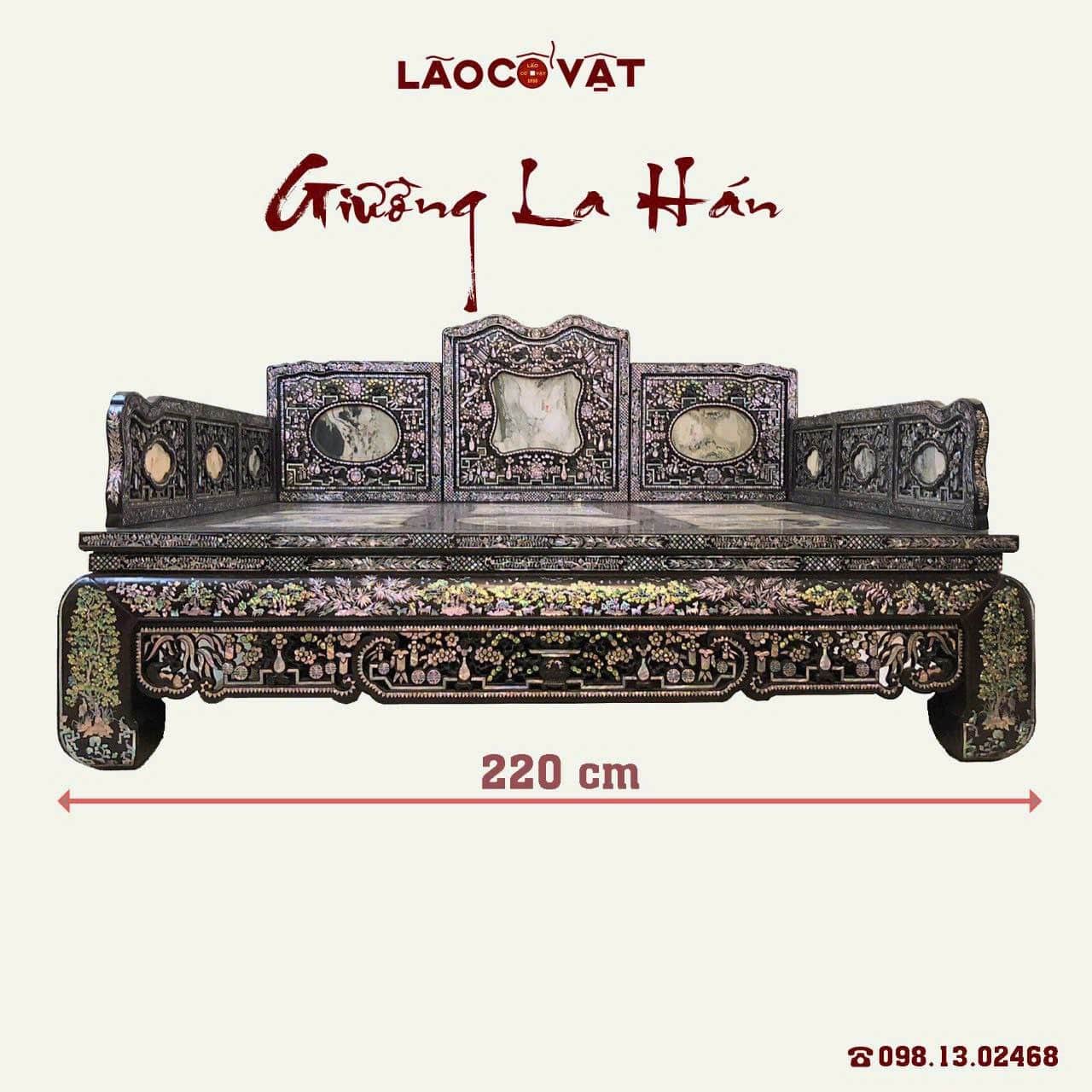 Giường La Hán - Luohan Chuang / Luohan Bed