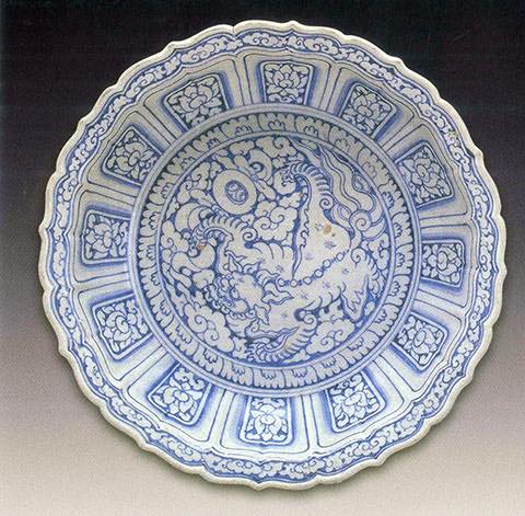 Gốm hoa lam độc sắc Việt Nam