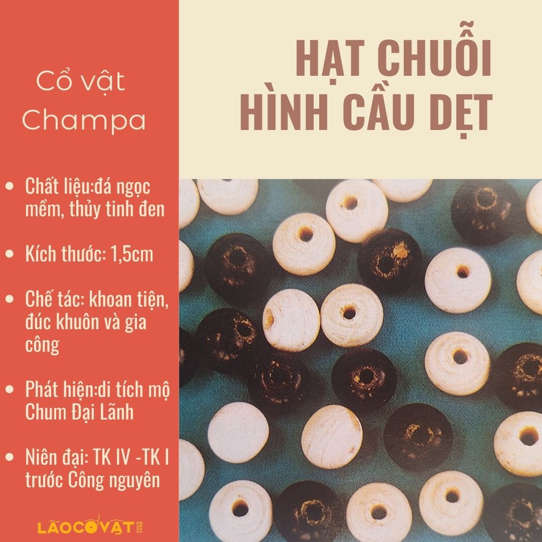 HẠT CHUỖI HÌNH CẦU DẸT - FLAT GLOBAL SHAPED BEADS