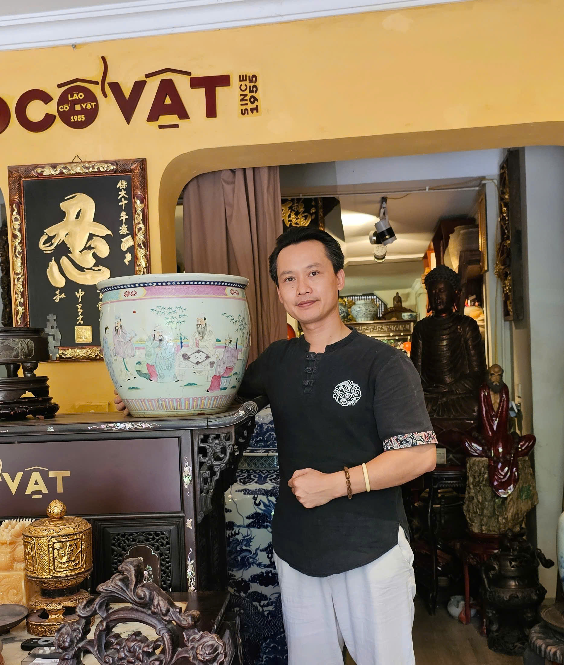 Thống màu Trúc Lâm Thất Hiền