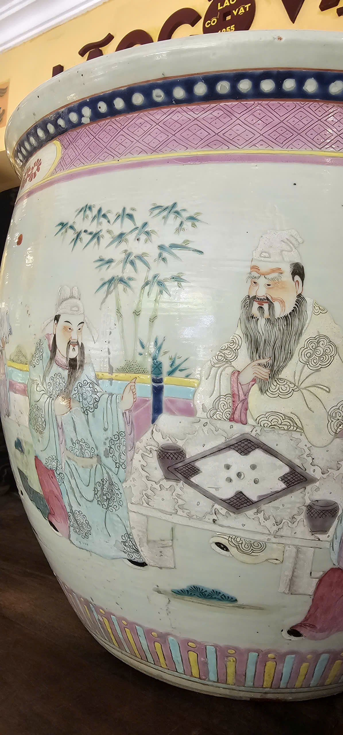 Thống màu Trúc Lâm Thất Hiền