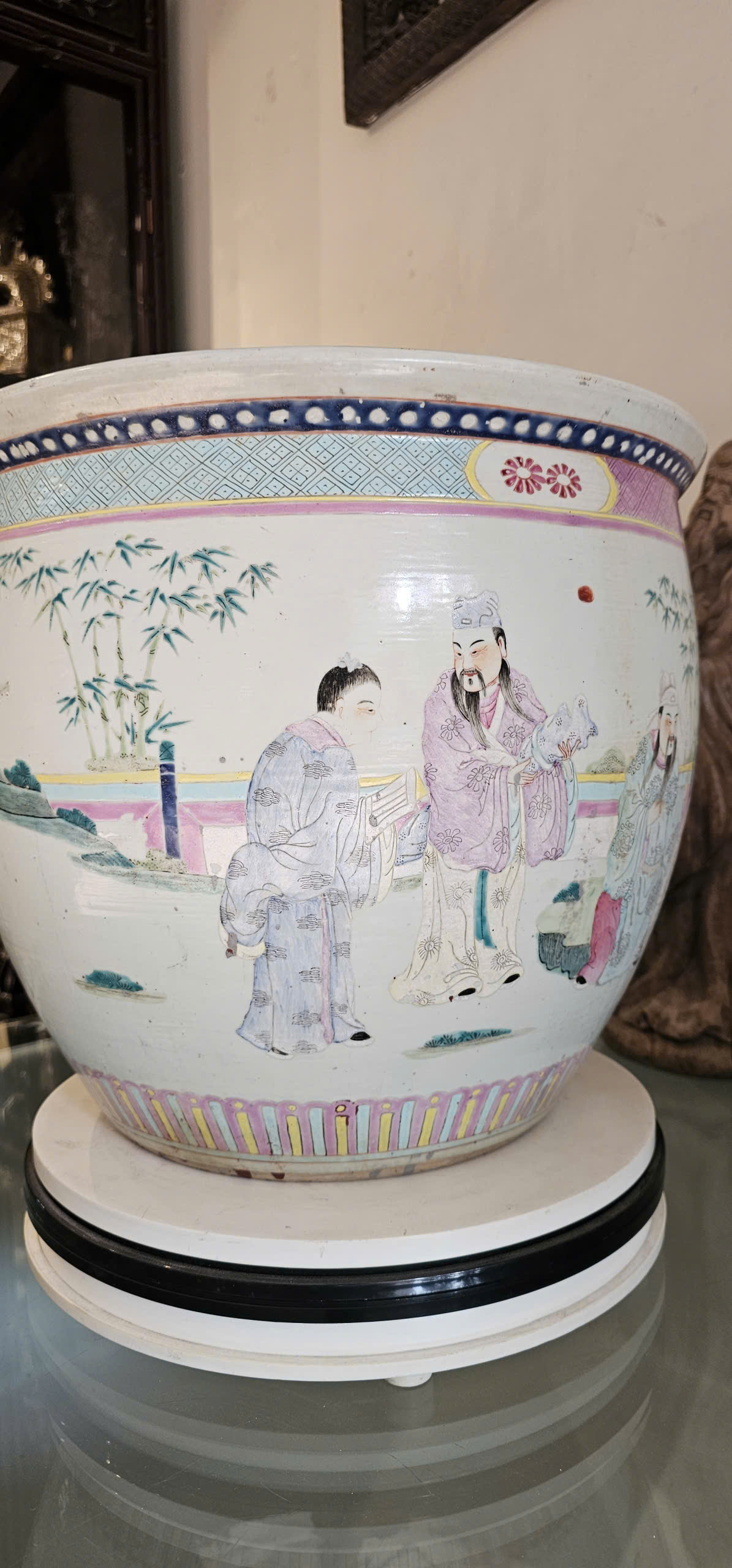 Thống màu Trúc Lâm Thất Hiền
