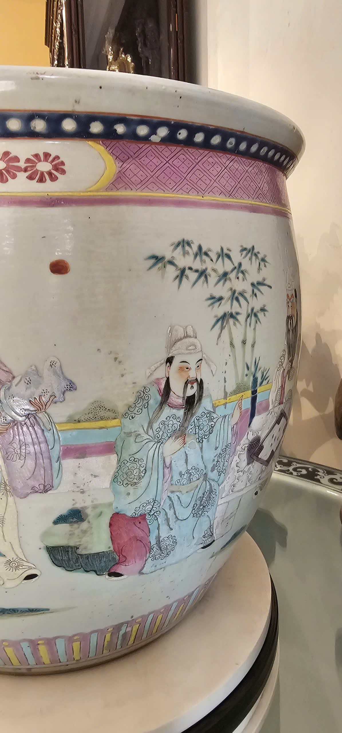 Thống màu Trúc Lâm Thất Hiền