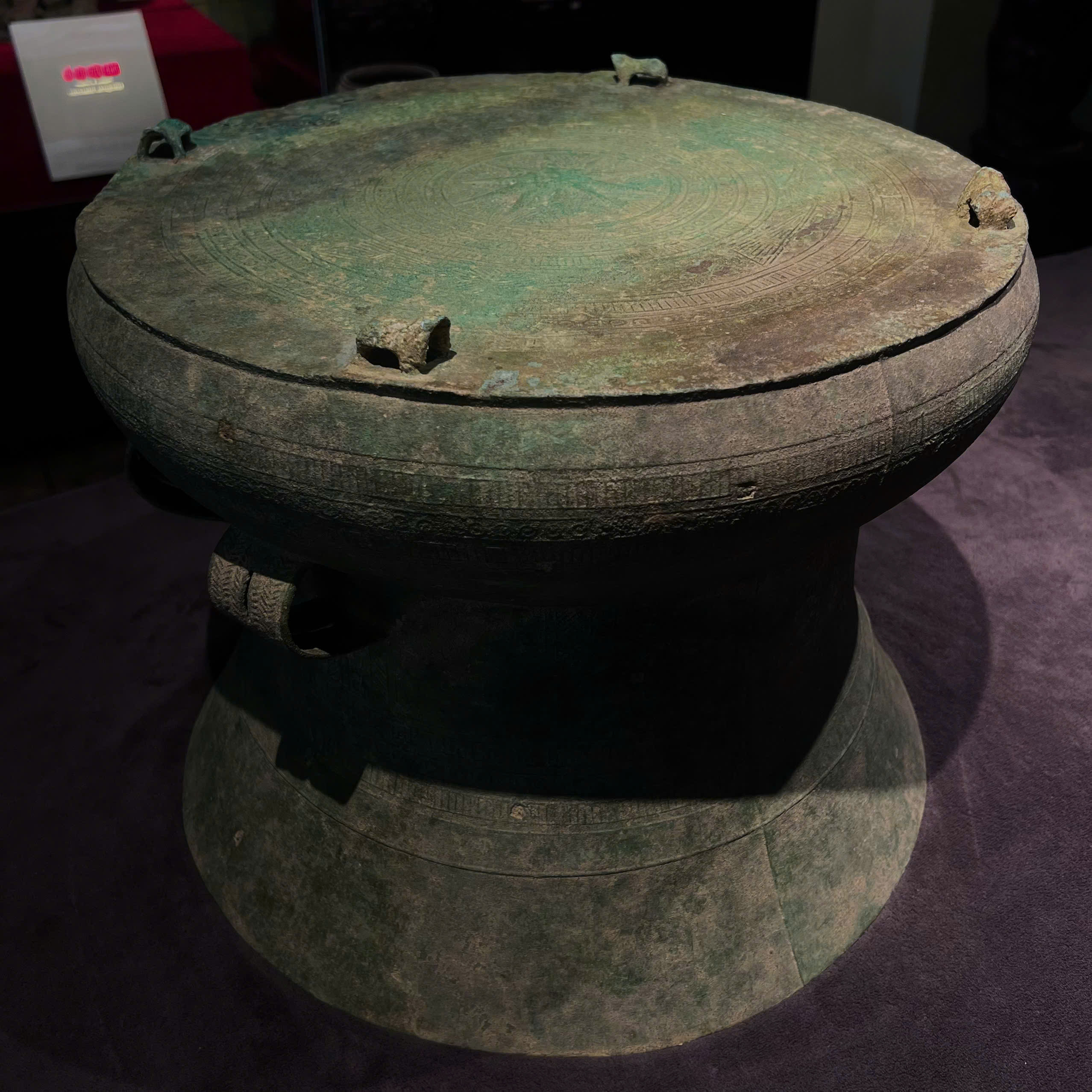 Trống Đồng Đông Sơn 48x36.5cm