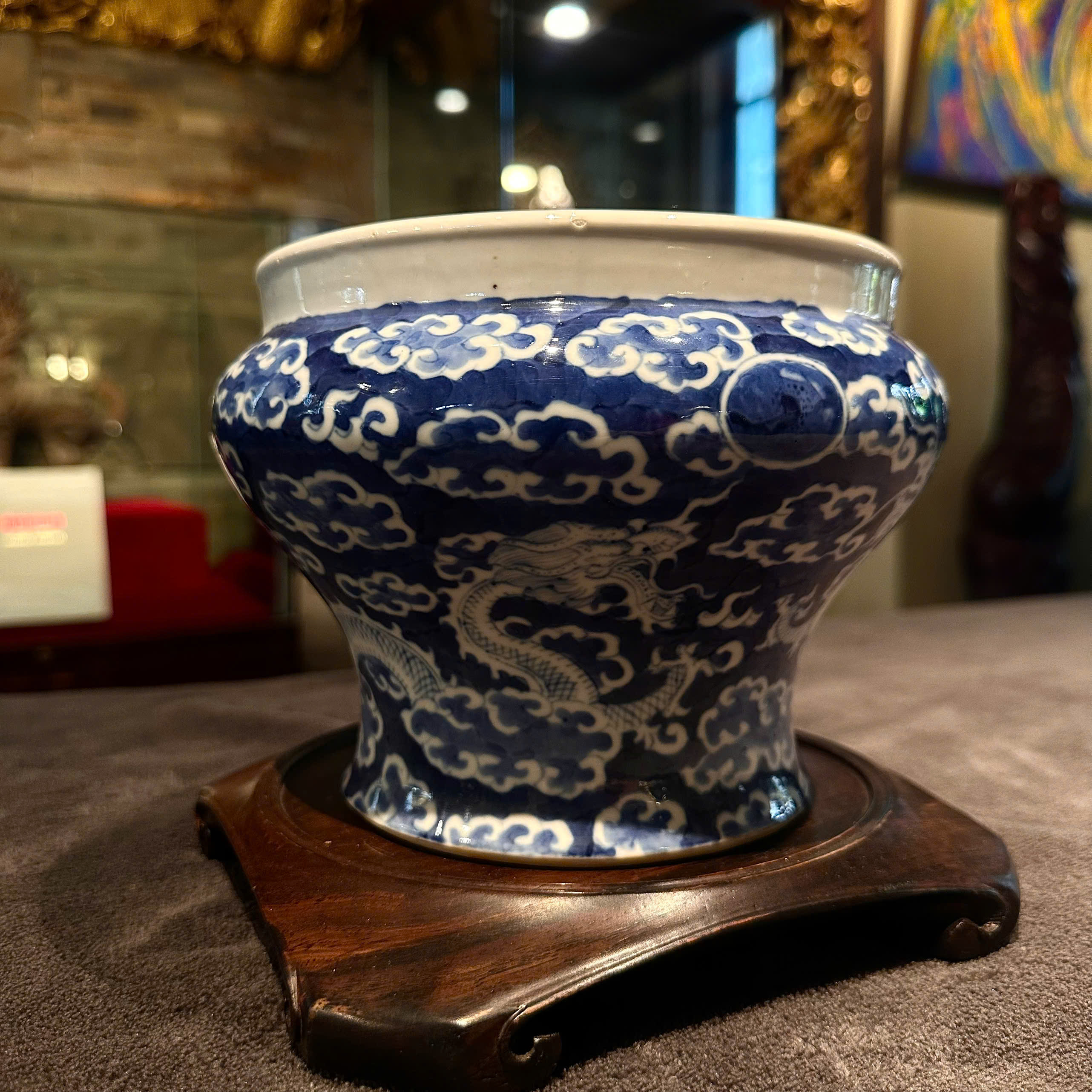 Ang sứ Long Ẩn Thanh triều TK 19