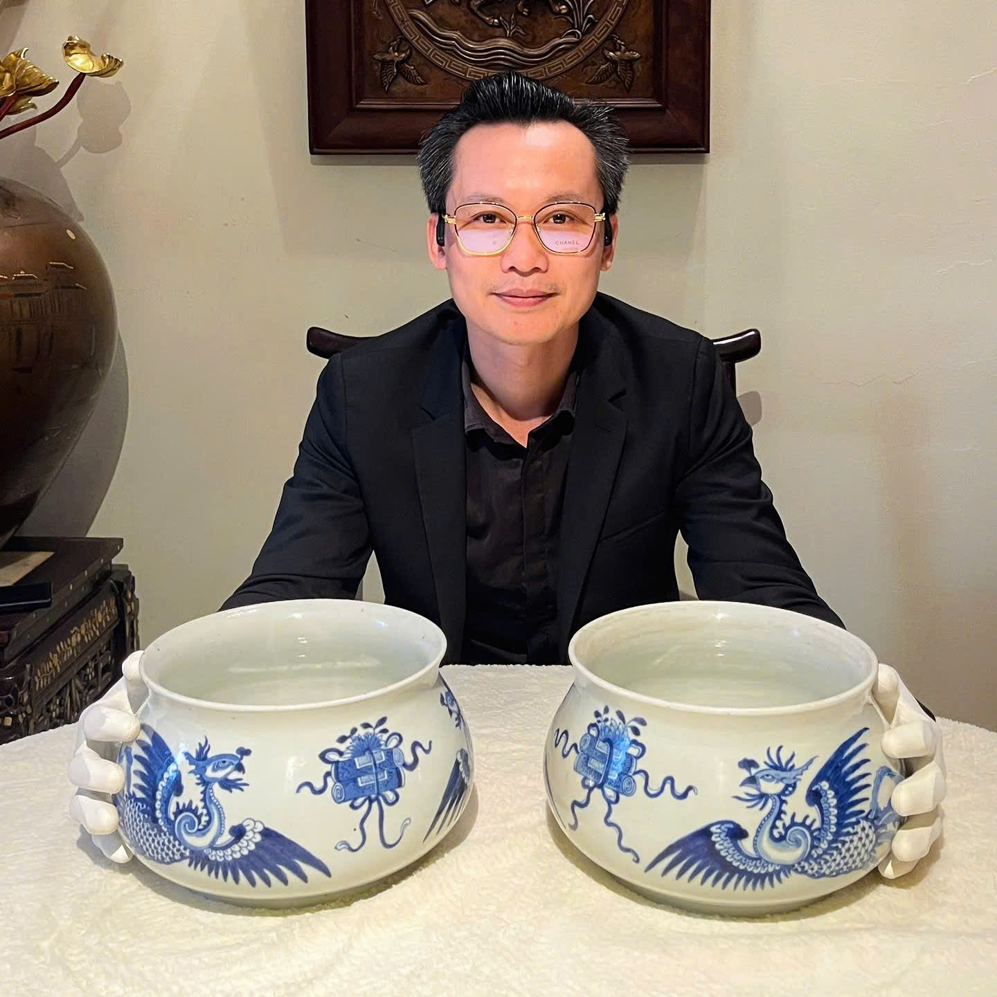 Đôi Liễn Huế Phượng Thư