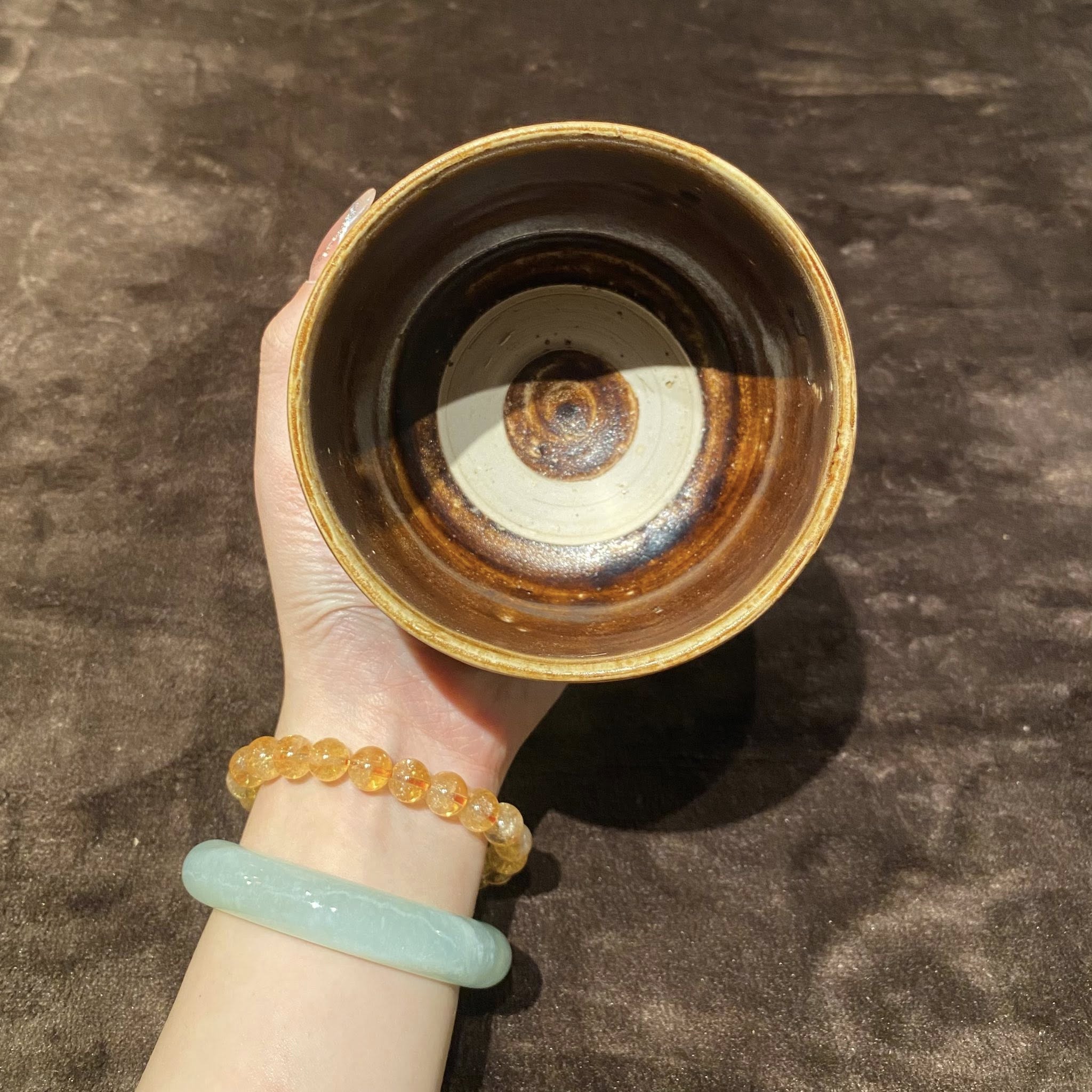 Bát Men Nâu Trần