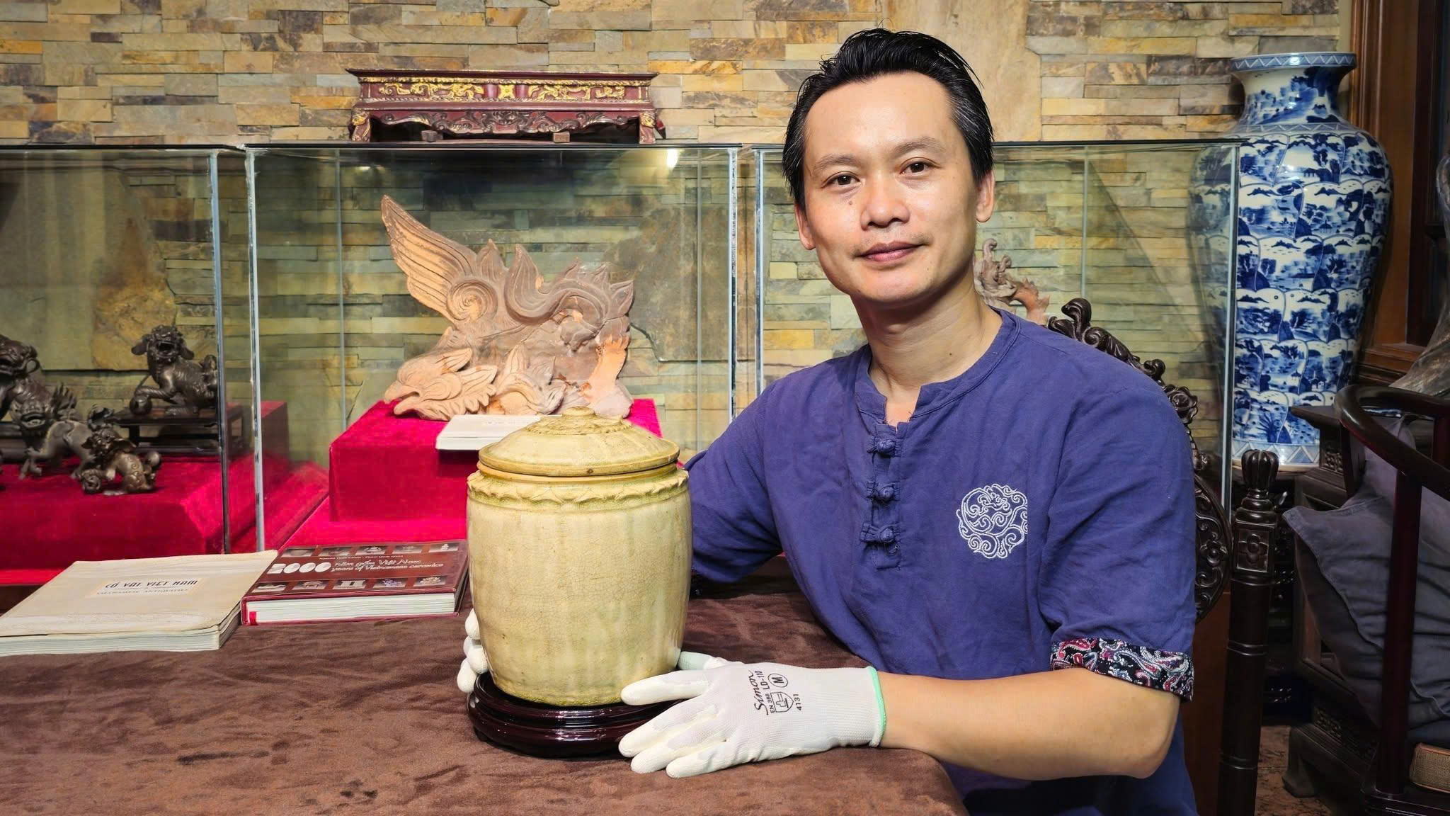 Thạp cánh sen men lục