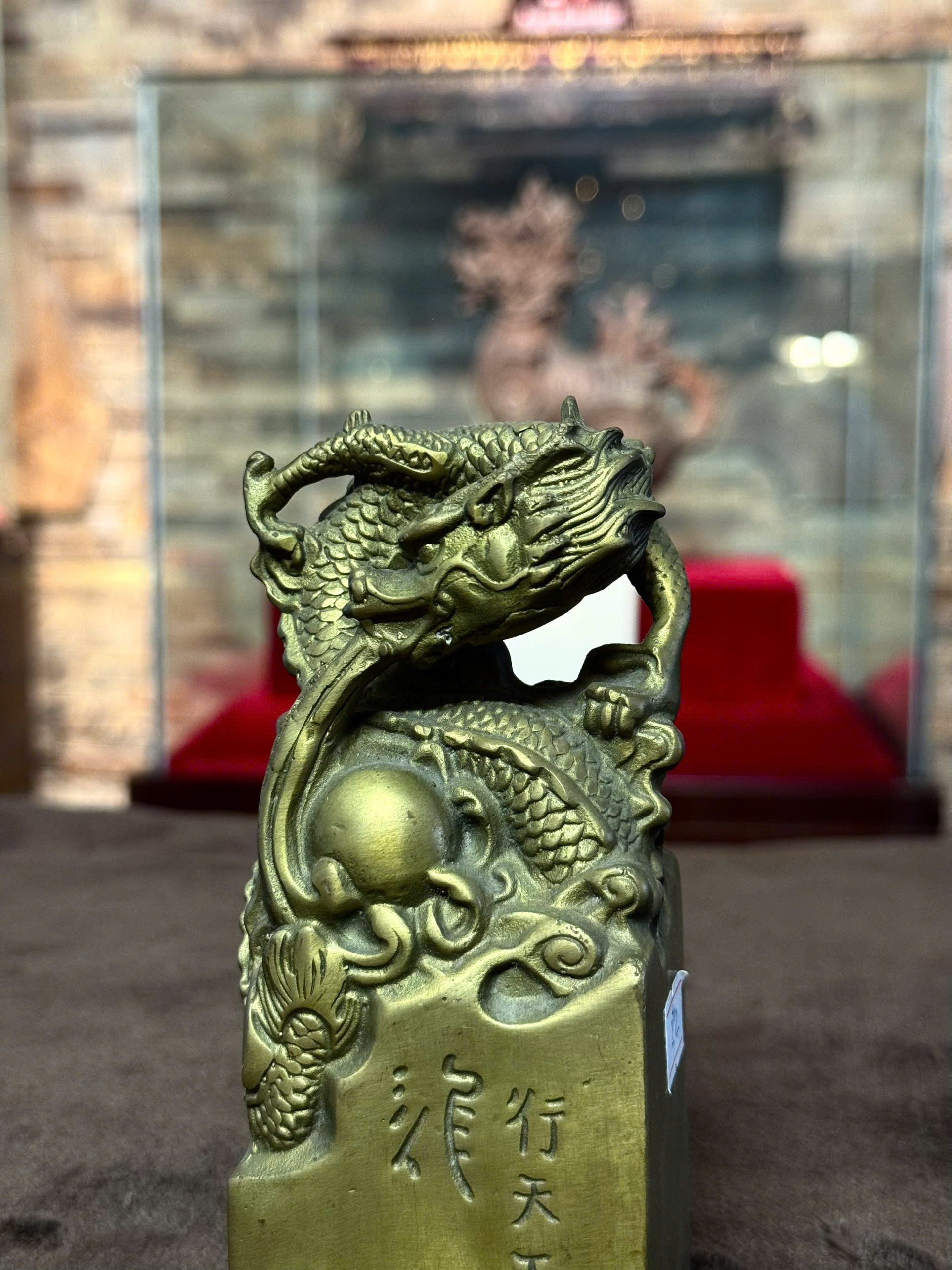 Triện đồng quai Rồng