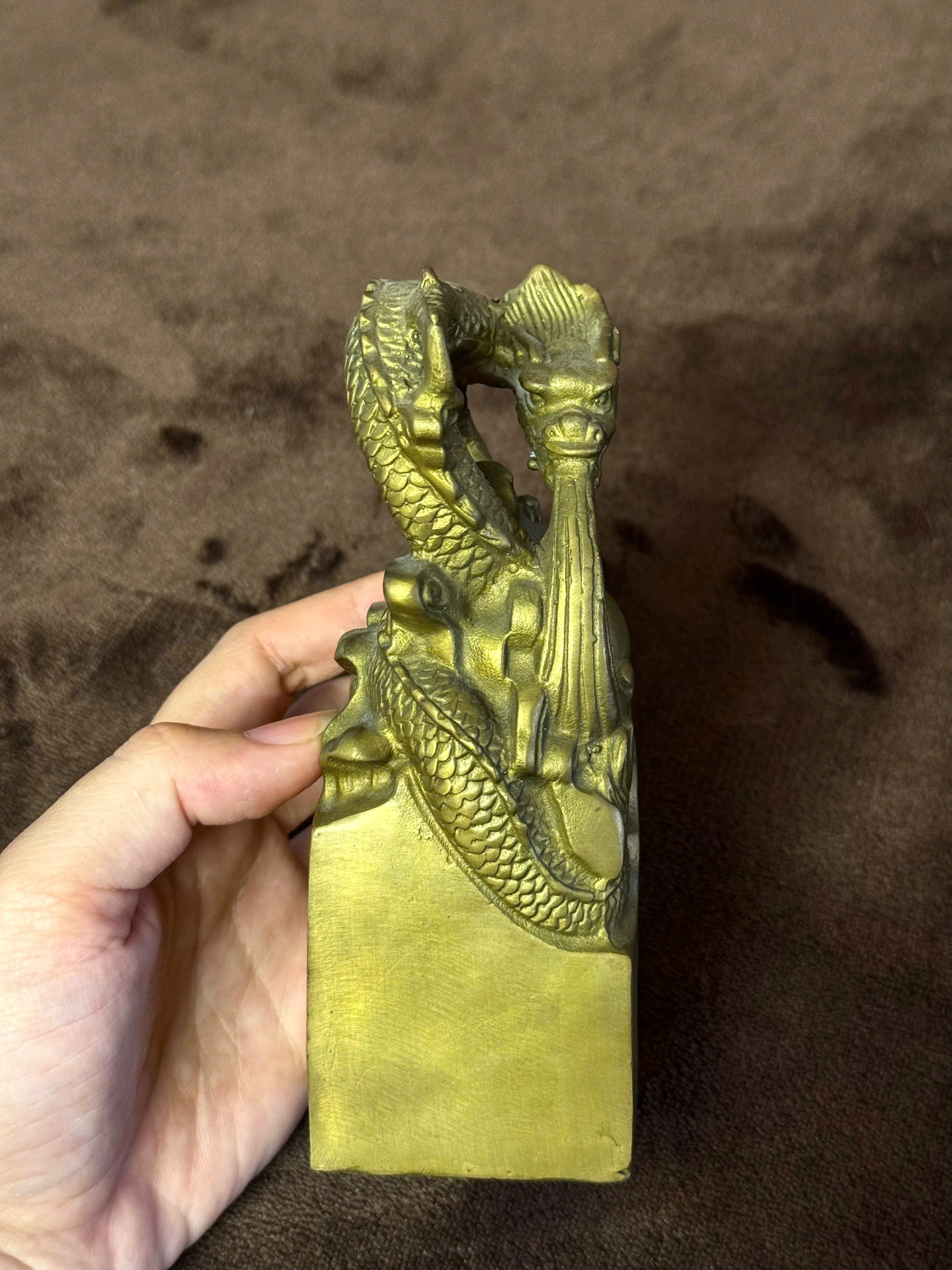 Triện đồng quai Rồng