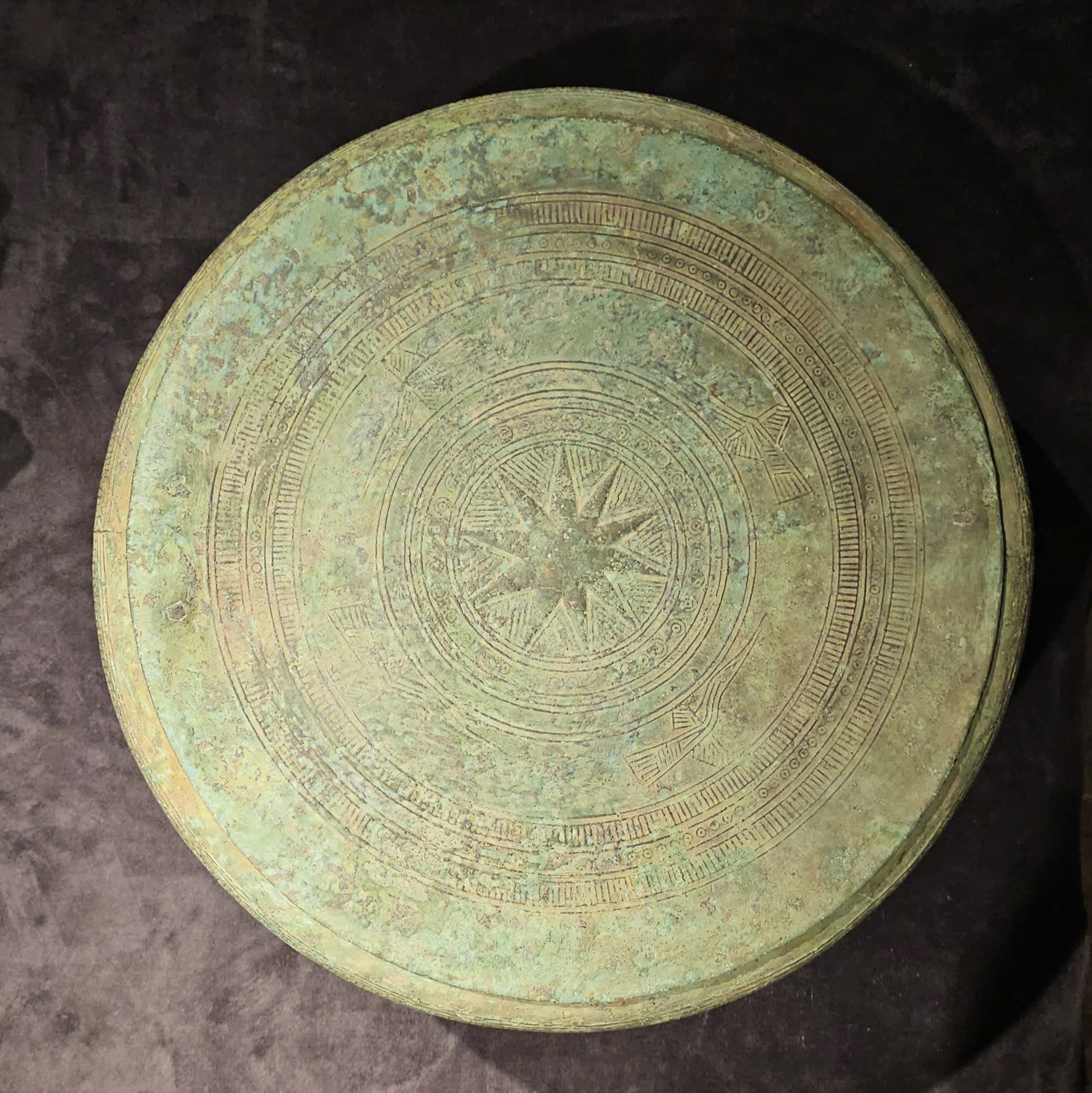 Trống đồng Đông Sơn 53cm