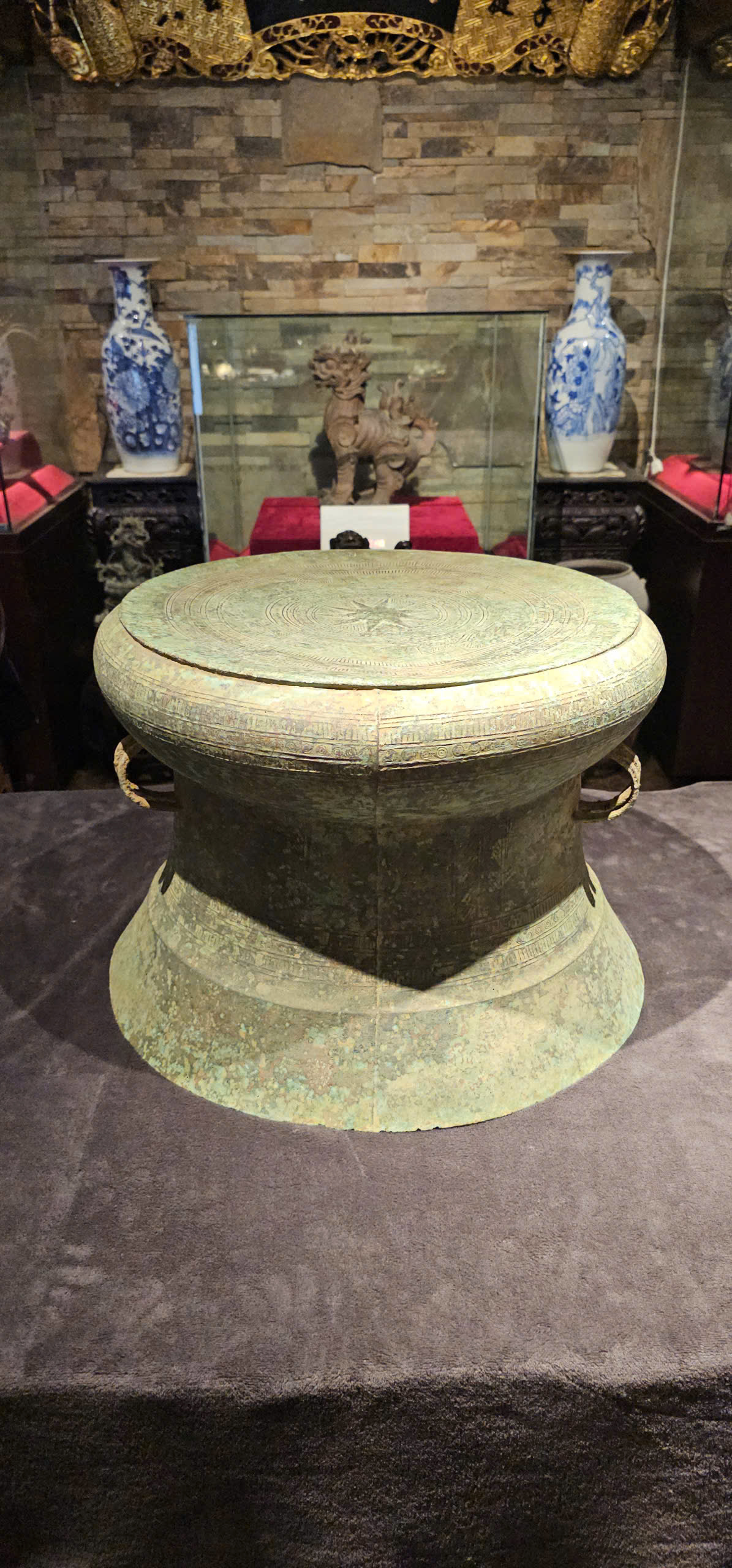 Trống đồng Đông Sơn 53cm